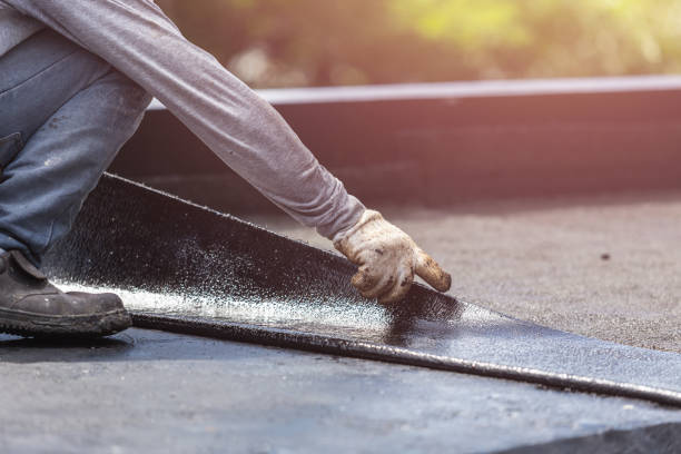 Professional Vapor Barrier Installation technician working in Morristown, NJ